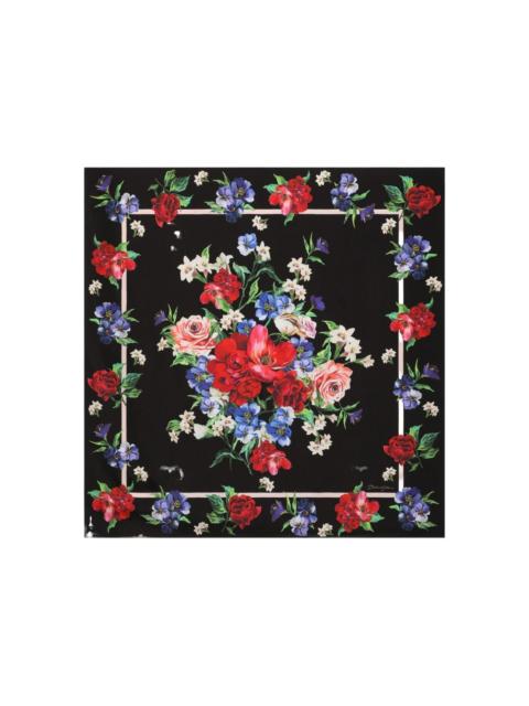 Dolce & Gabbana floral-print scarf
