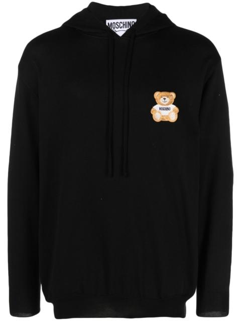 Moschino embroidered Teddy Bear hoodie