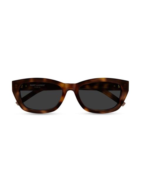 SAINT LAURENT Women's 55MM Cat-Eye Sunglasses - Havana
