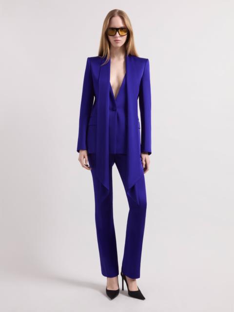 NINA RICCI Blue Cady Blazer