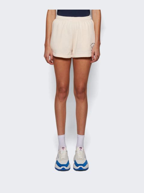 Sporty & Rich Bh Riding Club Soft Disco Short Cream