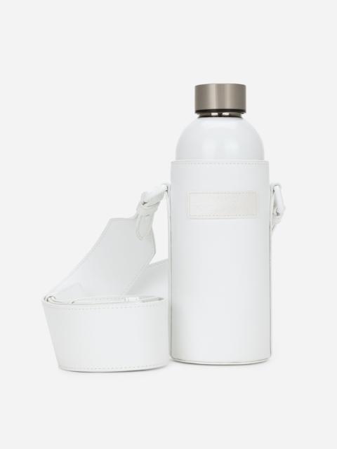 Dolce & Gabbana Faux leather bottle holder and bottle