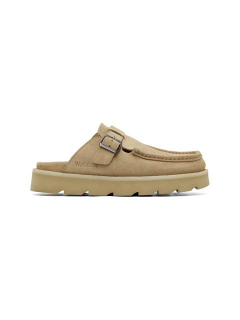 Clarks Originals Beige Meare Moc Slip-on Loafers