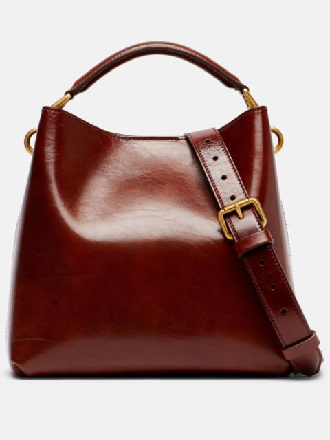 Dries Van Noten Grip Small leather tote bag