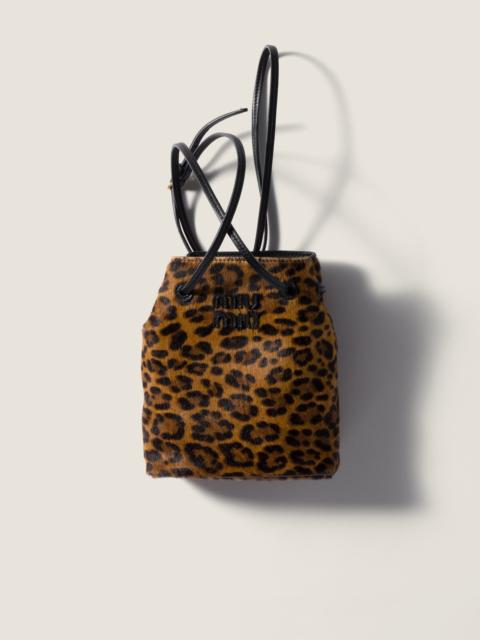 Miu Miu Calf hair pouch