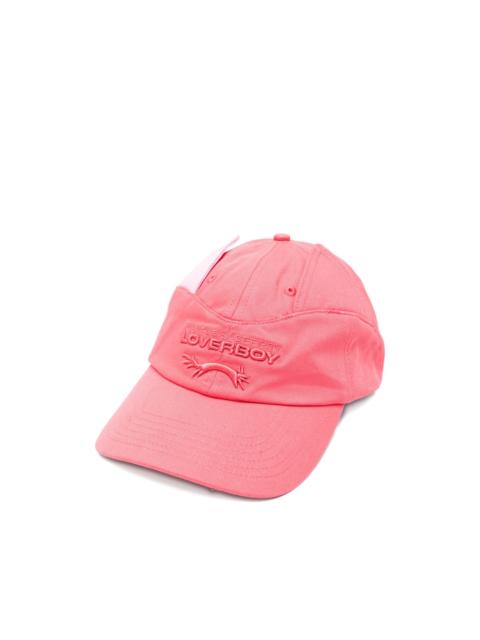 CHARLES JEFFREY LOVERBOY ears-detail colourblock baseball cap
