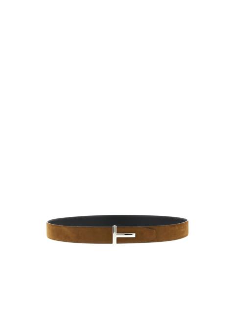 TOM FORD reversible logo buckle belt