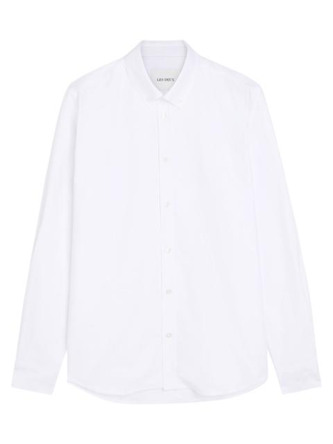 Les Deux Les Deux Konrad Oxford Stretch-cotton Shirt