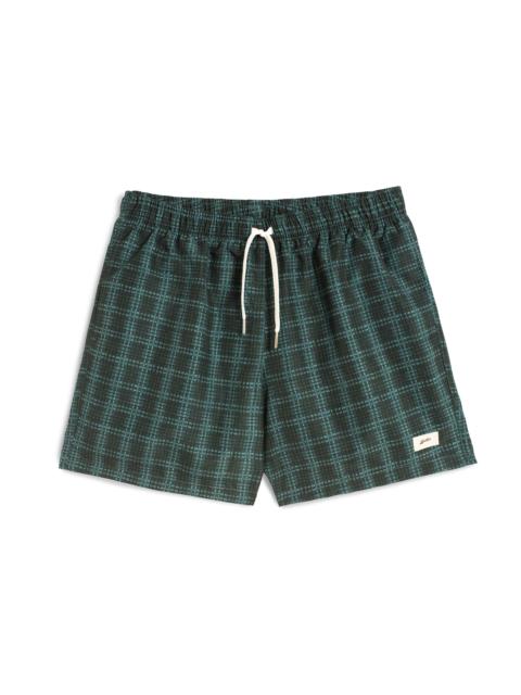 Bather Delta Tartan Swim Trunk