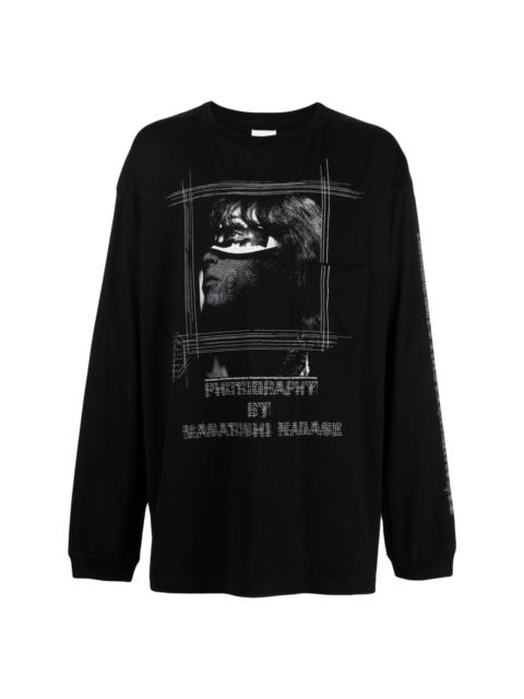 x Masatoshi Nagase photograph-print sweatshirt