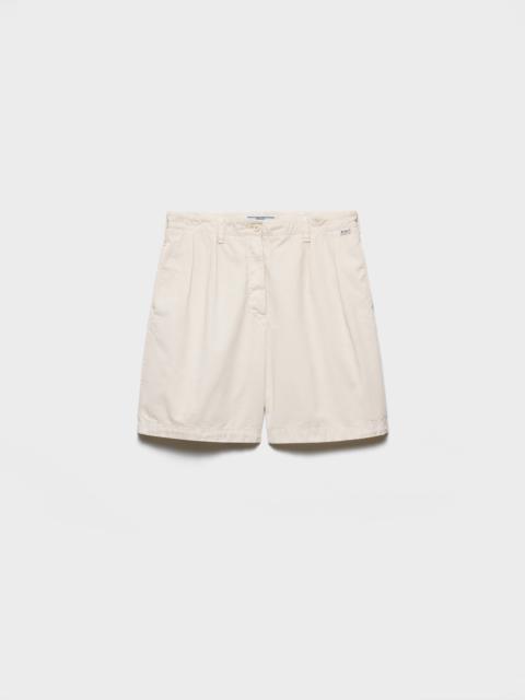 Prada Old gabardine Bermudas