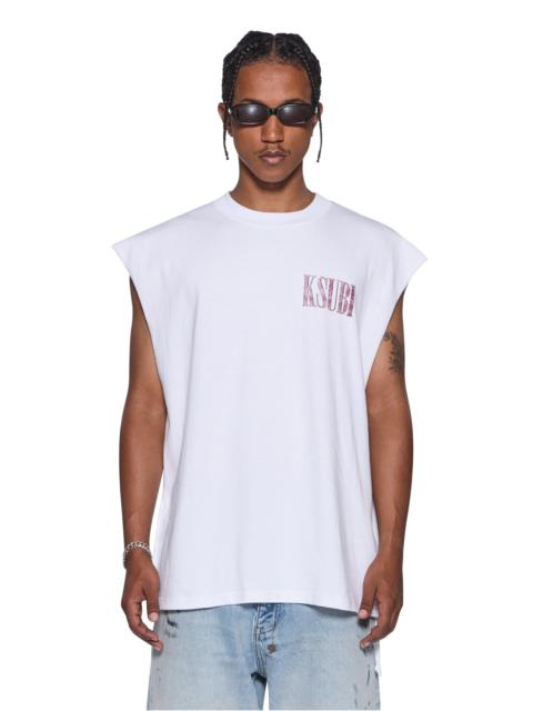 Ksubi REALM CUT OFF TRU WHITE