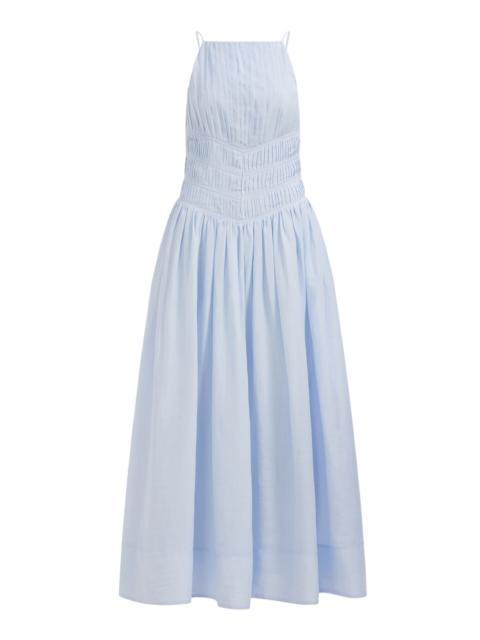 Aje. Helene Maxi Dress blue