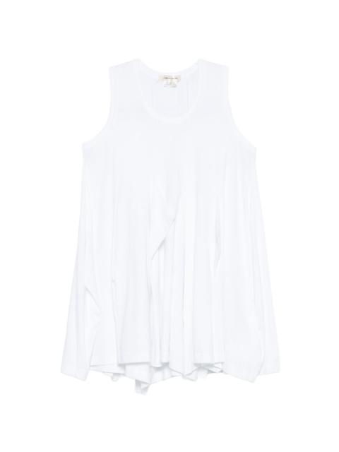 Comme Des Garçons draped asymmetric T-shirt
