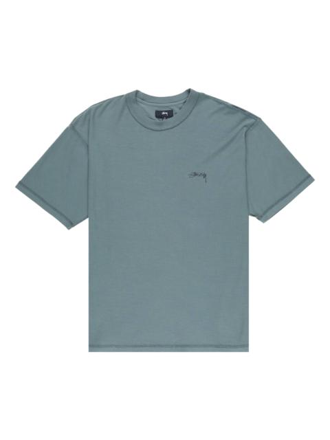 ★【Stussy】★Stussy Arachnid T-Shirt Pigment Dyed Grey★ Buy Stussy Arachnid Pigment Dyed Tee 'Grey' - 1905015 GREY
