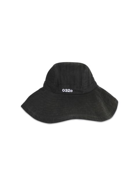032c 032C Euro Summer Hat 'Washed Black'