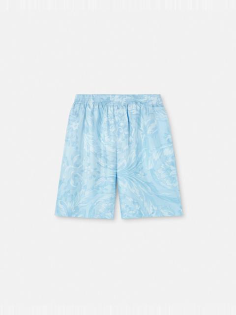 Barocco Silk Shorts