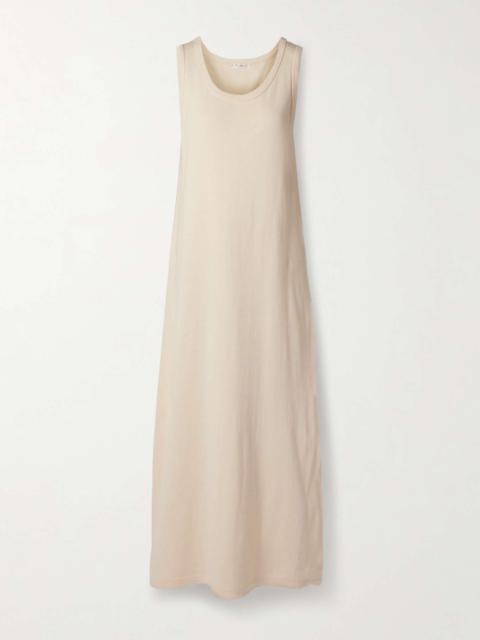 The Row Tetzi cotton maxi dress Beige