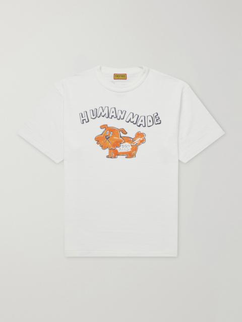 Human Made Logo-Print Cotton-Jersey T-Shirt