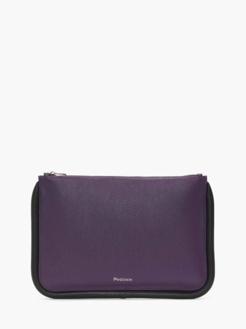 JW Anderson LARGE LEATHER BUMPER-POUCH