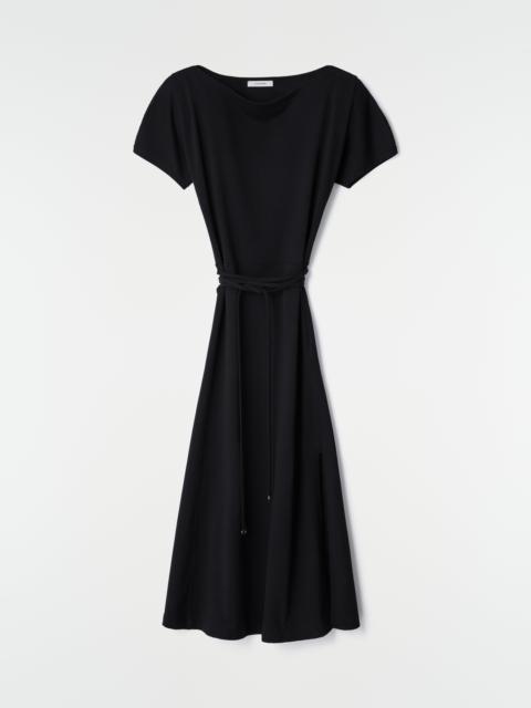 Lemaire BELTED DRESS IN HEAVY COTTON JERSEY