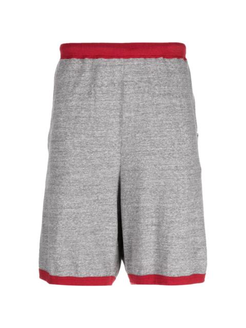UNDERCOVER elasticated-waist cotton track shorts