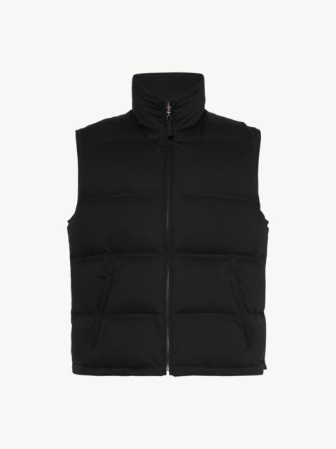 The Row Gettler Vest in Cotton and Cashmere