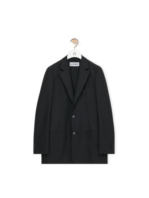 Loewe Tailored jacket in wool and mohair