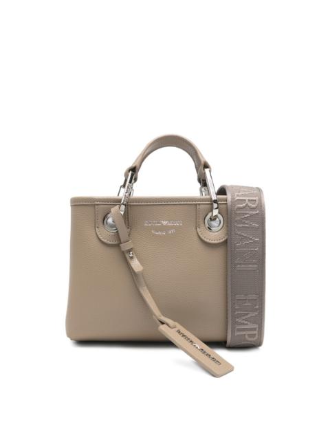 EMPORIO ARMANI logo-strap tote bag
