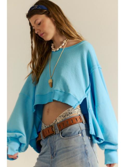 FREE PEOPLE We The Free Camden Cropped Sweatshirt