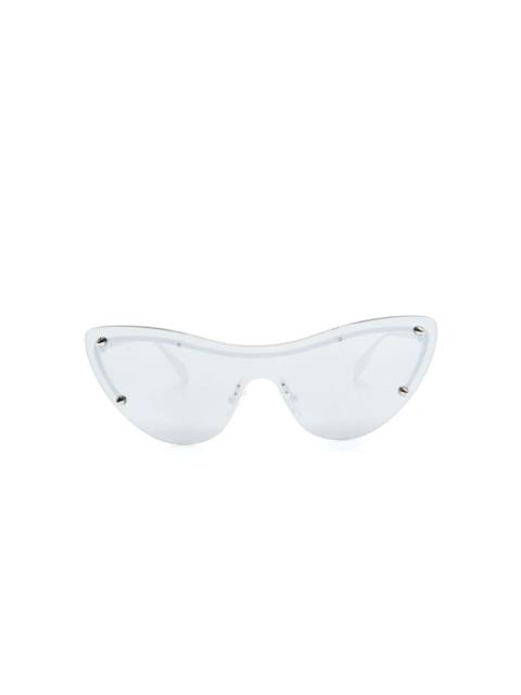 Alexander McQueen frameless tinted sunglasses