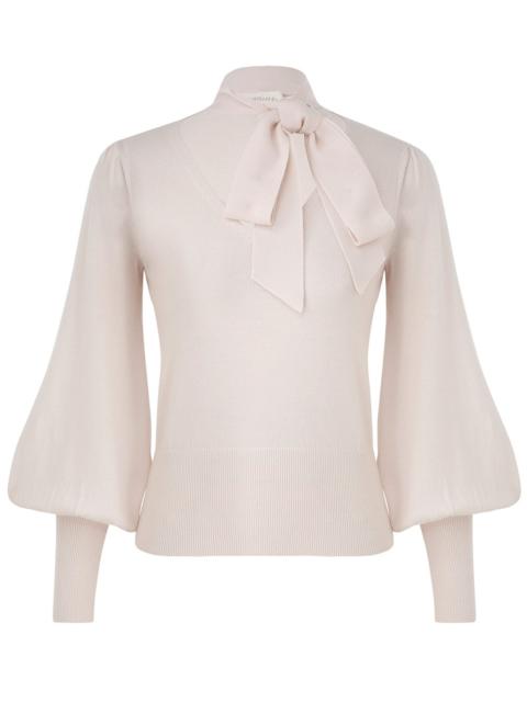 Zimmermann TIE NECK SWEATER