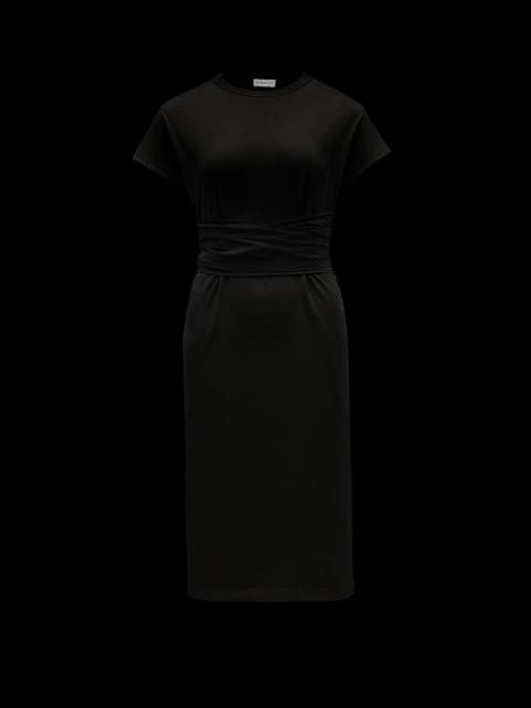 Moncler Belted Midi Dress