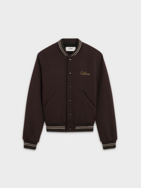 CELINE TEDDY COLLEGE IN WOOL