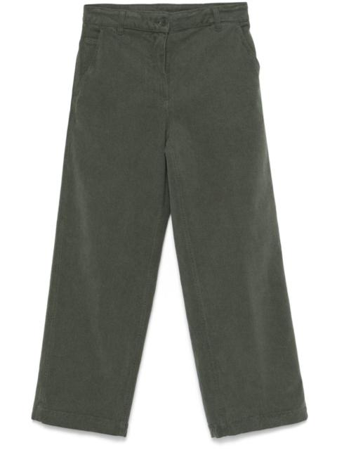 Aspesi twill cropped trousers