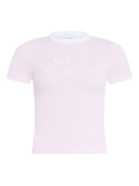 PATOU embroidered-logo T-shirt
