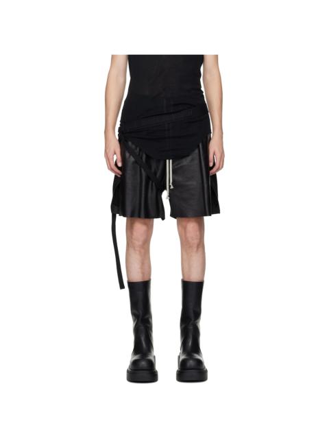 Rick Owens Black Concordians Double Wrap Vicious Belt