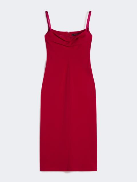 Max Mara PANTONE Cady cocktail dress - GERANIUM