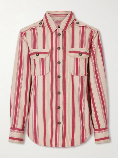 Isabel Marant Étoile Striped Cotton Shirt