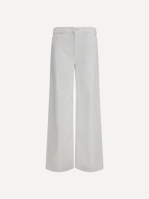 MOTHER Rerun Zip Sneak Jeans