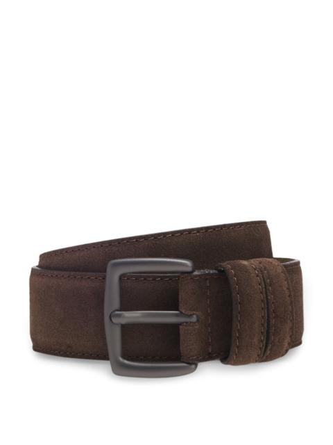 BOSS BECKHAM X BOSS BELT IN ITALIAN SUEDE