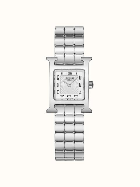 Hermès Heure H watch, 17.2 x 17.2 mm