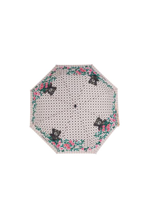 Moschino floral bear-print umbrella