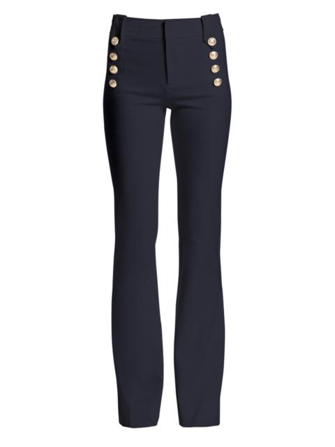DEREK LAM 10 CROSBY Women's Robertson Flare Pants - Midnight