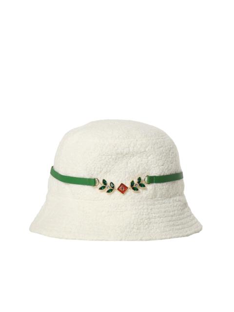CASABLANCA BUCKET HAT / OFF WHT