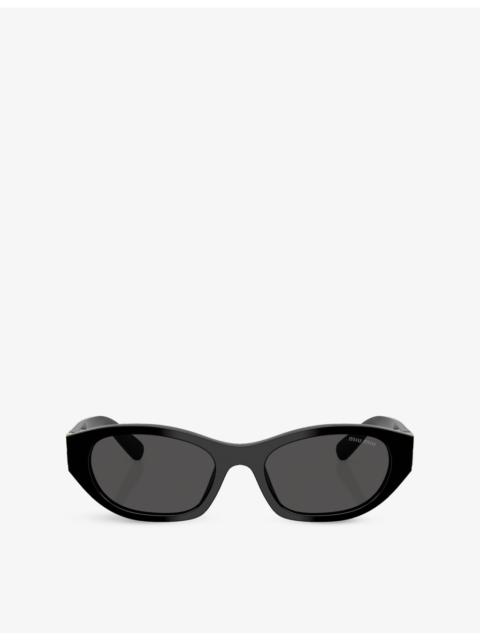 Miu Miu MU A03S branded acetate sunglasses