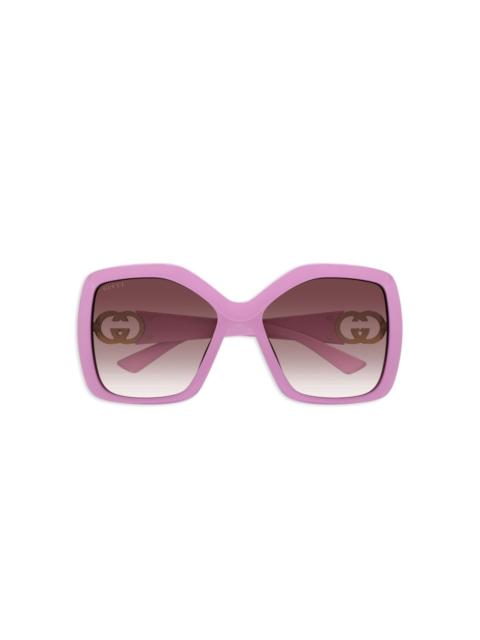 GUCCI Interlocking G-plaque sunglasses