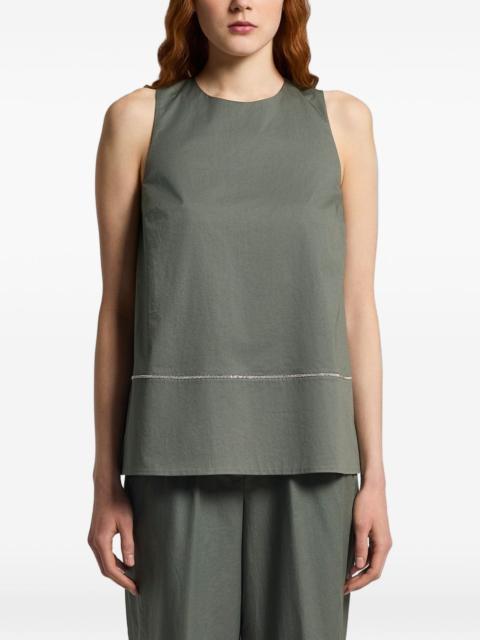 PESERICO bead-detail blouse