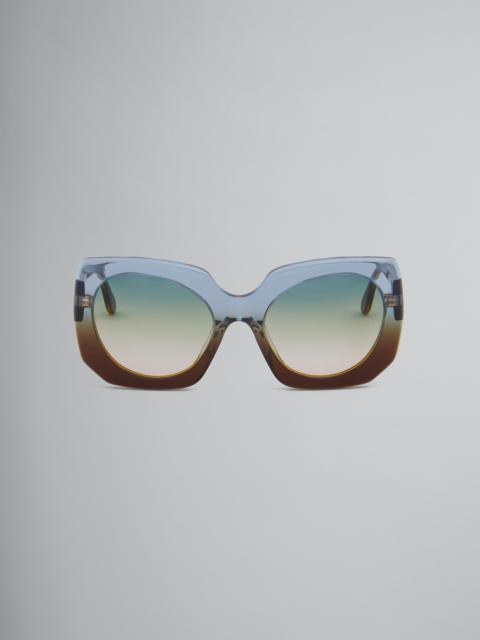 Marni JELLYFISH LAKE SHADED BLUE SUNGLASSES