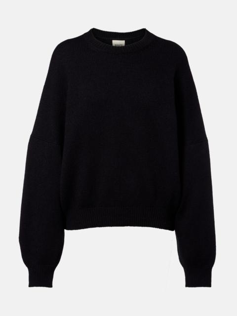 KHAITE Margaux oversized cashmere sweater